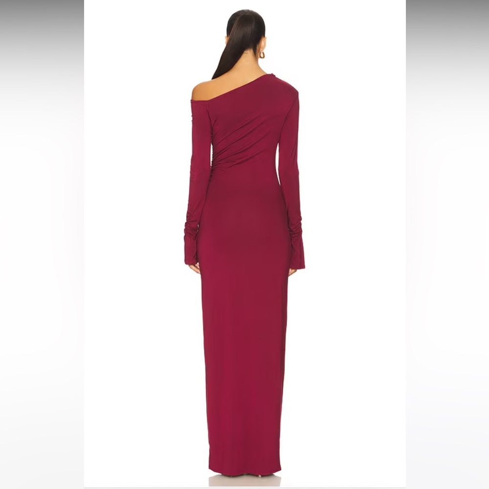 Advice Maxi Dress in Oxblood - Picture 3 of 6